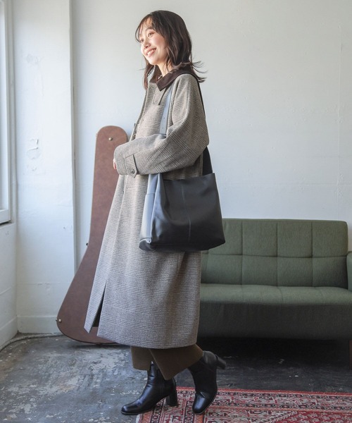 niko and…（ニコアンド） コート LONG ブラウン レディース : ZOZOTOWN