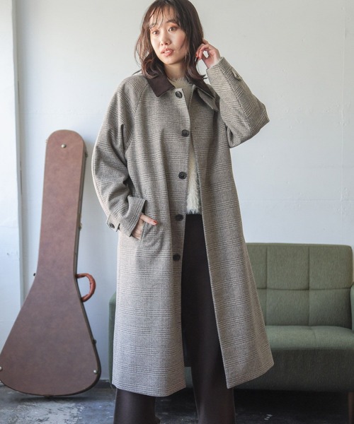 niko and…（ニコアンド） コート LONG ブラウン レディース : ZOZOTOWN