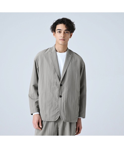 New Balance（ニューバランス） テーラードジャケット LARGE グレー