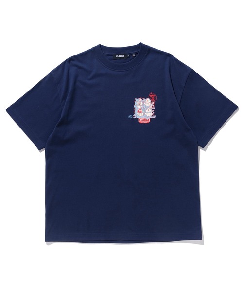 「XLARGE」 半袖Tシャツ X-LARGE ネイビー メンズ_画像3