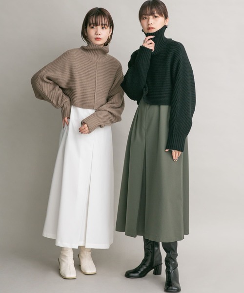 「KBF」 コンビワンピース ONE モカ レディース_画像2