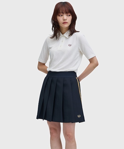 ポロシャツ ポロ Sheer Rib Polo Shirt／シアーリブポロシャツ レディースの画像