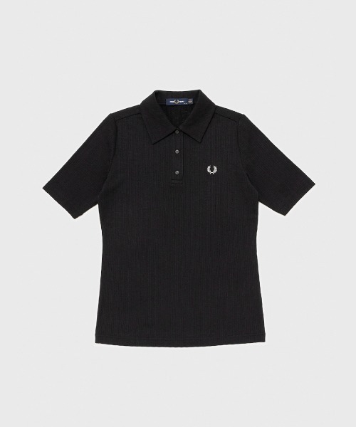 ポロシャツ ポロ Sheer Rib Polo Shirt／シアーリブポロシャツ レディースの画像