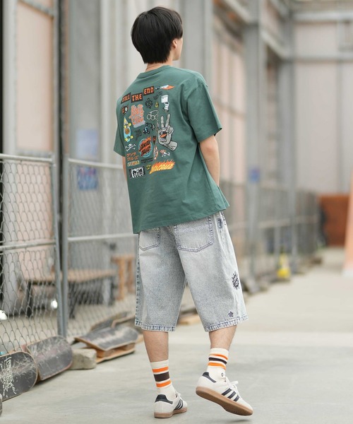 ＴＨＥ　OPEN ハーフパンツ　W82 SANTA CRUZ（サンタクルーズ） ハーフパンツ ワイドパンツ パンツ