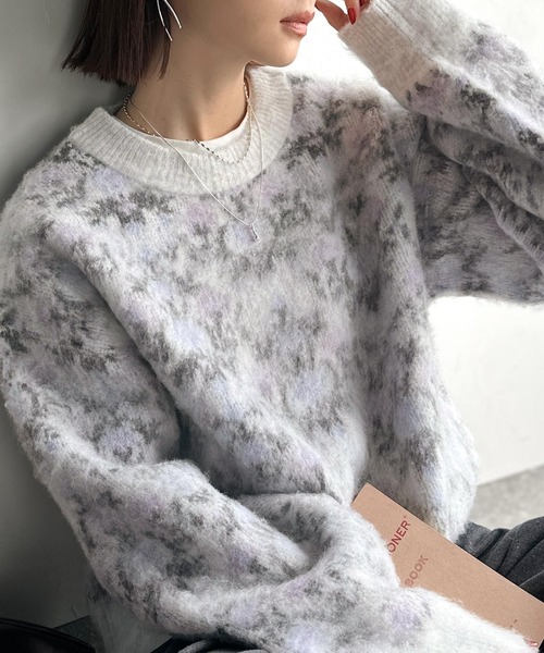 「classicalelf」 長袖ニット MEDIUM アイボリー レディース_画像9