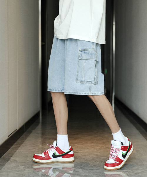 「neos」 ハーフパンツ LARGE ブルー メンズ_画像7