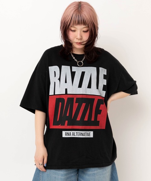 RNA（アールエヌエー） tシャツ 半袖 M2636 BIG BOXロゴBIG T