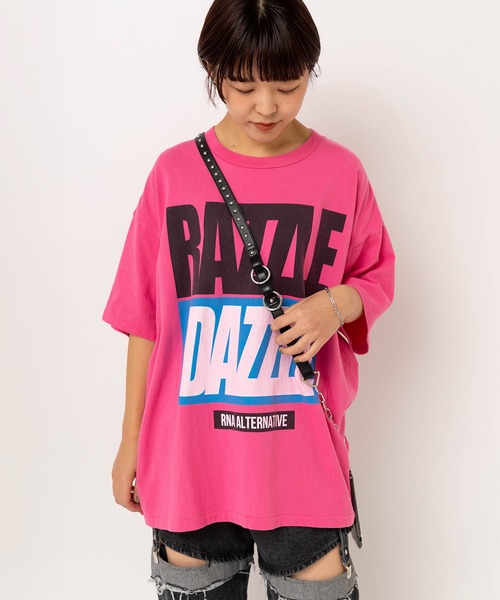 RNA（アールエヌエー） tシャツ 半袖 M2636 BIG BOXロゴBIG T