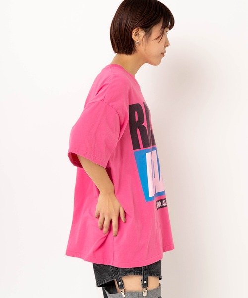 RNA（アールエヌエー） tシャツ 半袖 M2636 BIG BOXロゴBIG T
