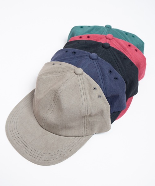 RACAL（ラカル） キャップ 帽子 Fade Wash Flat Visor 6Panel Cap