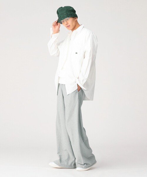 LACOSTE（ラコステ） シャツ 「別注」LACOSTE / ストライプ シャツ