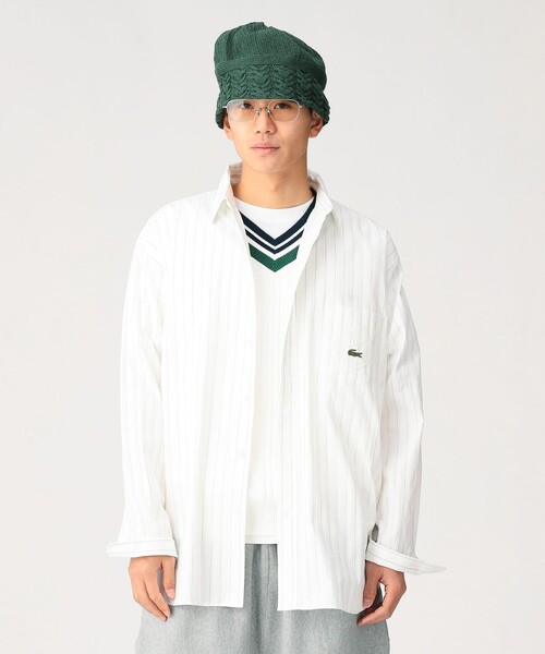 LACOSTE（ラコステ） シャツ 「別注」LACOSTE / ストライプ シャツ
