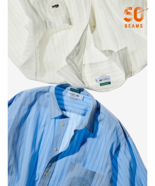 LACOSTE（ラコステ） シャツ 「別注」LACOSTE / ストライプ シャツ