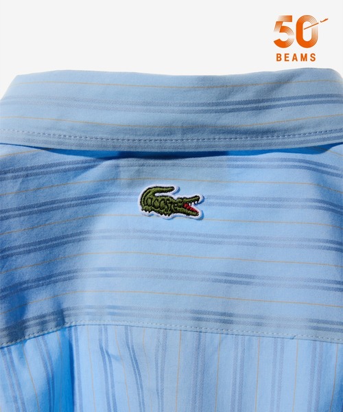 LACOSTE カラーブロックストライプシャツ ユニセックス SHOPPING特集】LACOSTE ワニxワニ対決！カラーブロックポロシャツ VS