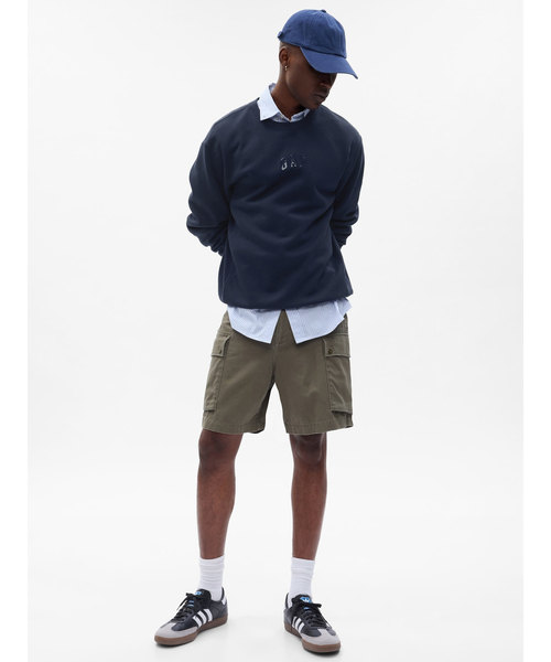 「GAP」 スウェットカットソー X-LARGE ネイビー メンズ_画像3