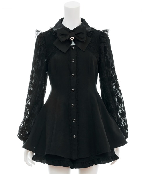 「Secret Honey」 セットアップ MEDIUM ブラック レディース_画像4