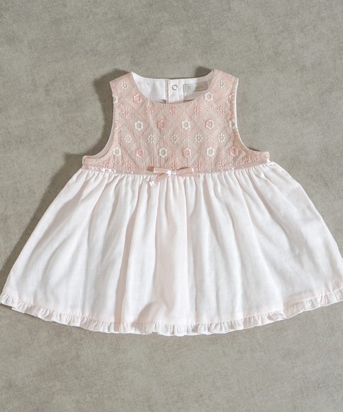 10mois（ディモワ） ベビー 「」fleurエプロンセレモニードレスセット