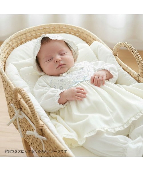 10mois(ディモワ) ベビー 「」fleurエプロンセレモニードレスセット 10mois(ディモワ) ベビー 「」fleurエプロンセレモニードレスセット