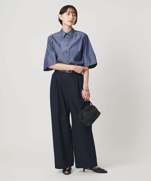UNITED ARROWS（ユナイテッドアローズ） ブラウス シャツ 半袖 デニム