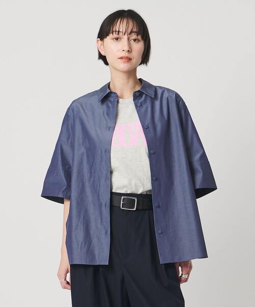 UNITED ARROWS（ユナイテッドアローズ） ブラウス シャツ 半袖 デニム 