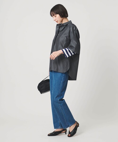 UNITED ARROWS（ユナイテッドアローズ） ブラウス シャツ 半袖 デニム