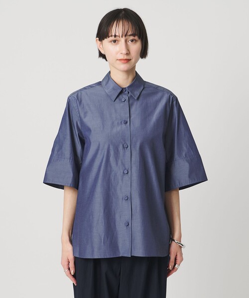 UNITED ARROWS（ユナイテッドアローズ） ブラウス シャツ 半袖 デニム