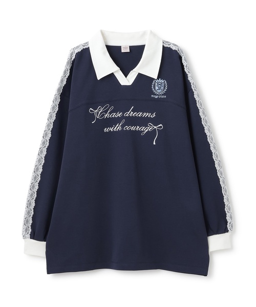 mezzo piano Junior（メゾピアノ ジュニア） tシャツ 袖レース