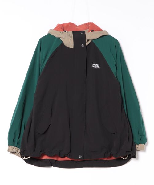 「KRIFF MAYER Lady's Collection」 マウンテンパーカー LARGE ブラック レディース_画像6