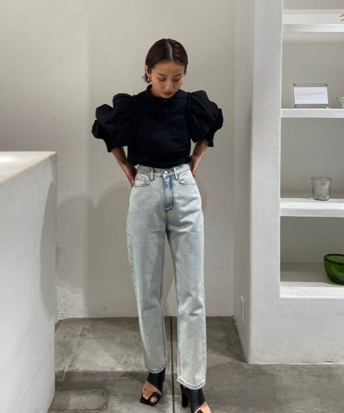 「TODAYFUL」 デニムパンツ 23inch ブルー レディースの画像