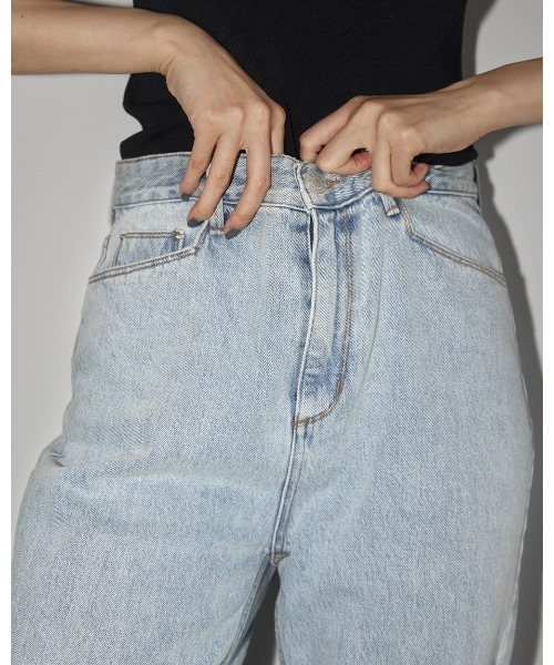 「TODAYFUL」 デニムパンツ 23inch ブルー レディースの画像