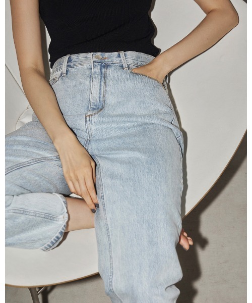 「TODAYFUL」 デニムパンツ 23inch ブルー レディースの画像