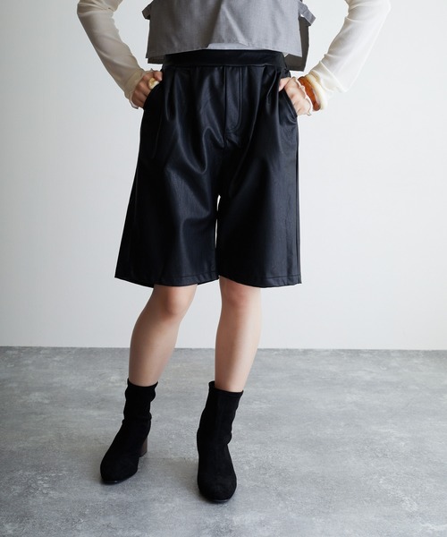 「Birthday room」 ハーフパンツ MEDIUM ブラック レディース_画像4