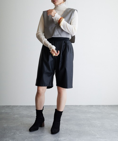 「Birthday room」 ハーフパンツ MEDIUM ブラック レディース_画像7