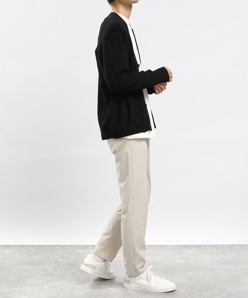 「GLOBAL WORK Smile Seed Store」 ニットカーディガン X-LARGE ベージュ メンズ_画像4