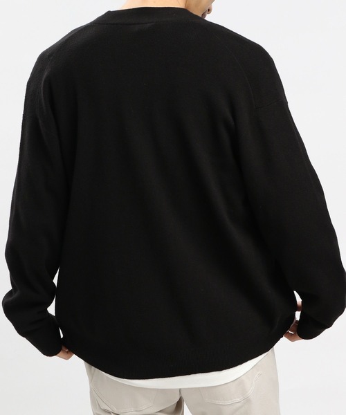 「GLOBAL WORK Smile Seed Store」 ニットカーディガン X-LARGE ベージュ メンズ_画像6