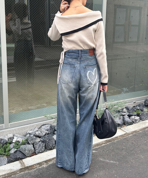「Chico」 長袖ニット FREE ブラック レディース_画像8