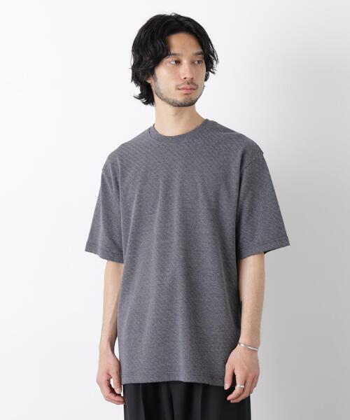 NANO universe（ナノ・ユニバース） tシャツ リンクスジャガード
