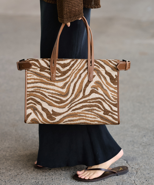 トートバッグ AVACATIONアヴァケーション BATH ZEBRA/A レディースの画像
