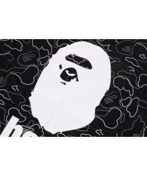「A BATHING APE」 長袖Tシャツ SMALL ブラック メンズの画像