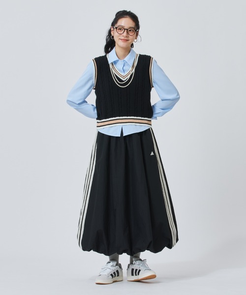 スカート 「adidas×アルペン限定モデル」アディダス adidas W BALOON SKIRT APの画像