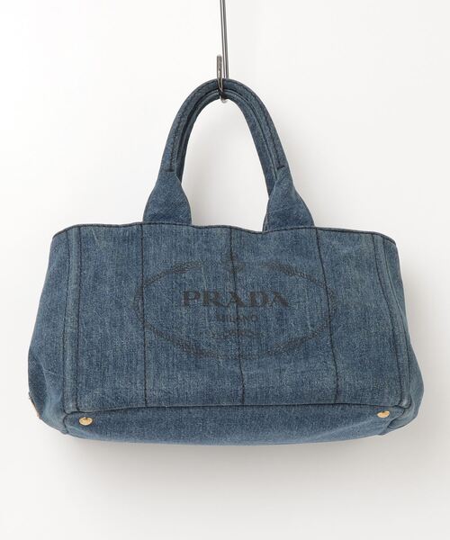 PRADA（プラダ） ハンドバッグ - ネイビー レディース : ZOZOTOWN