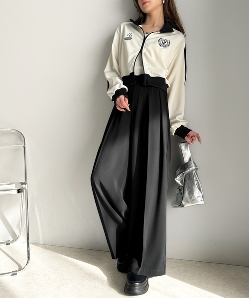 「classicalelf」 スラックス X-LARGE ブラック レディース_画像9