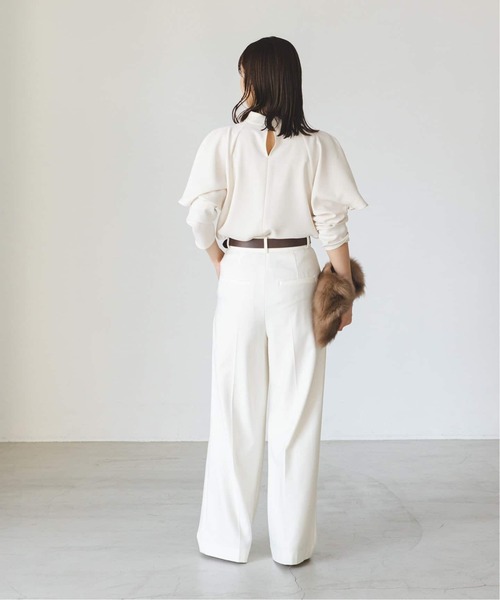 「NOBLE」 パンツ 38 ベージュ レディース_画像7