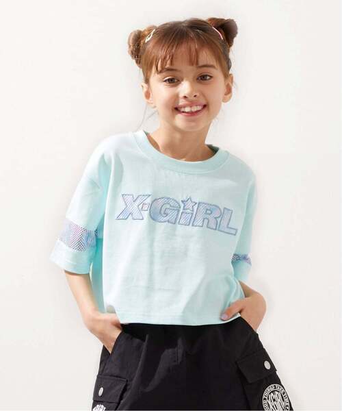 BABYL Tシャツ Sサイズ 10枚セット (2) X-girl Stages（エックスガールステージス） tシャツ 総柄メッシュ