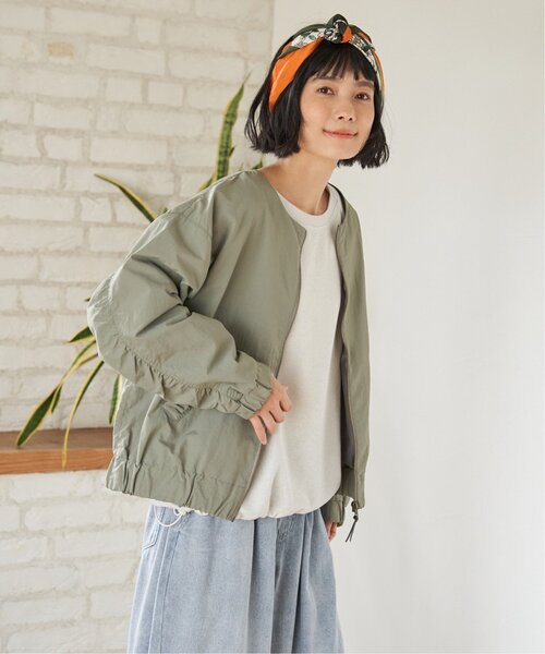 「LBC」 ブルゾン L チャコール レディース_画像3
