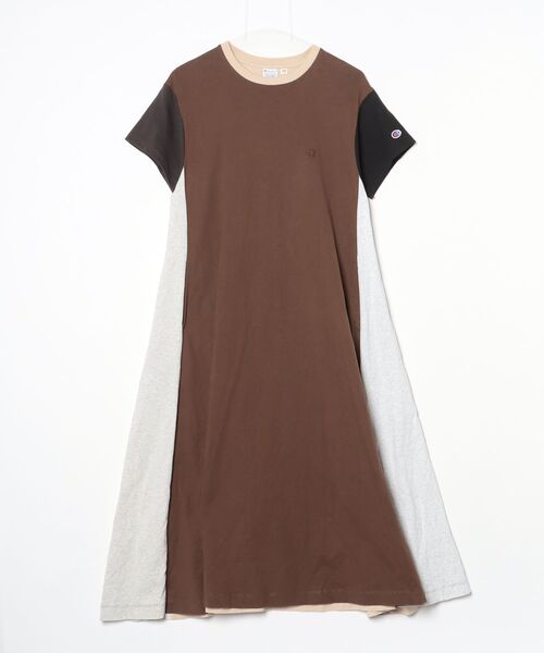 Champion（チャンピオン） Tシャツワンピース「BEAMS BOYコラボ」 X