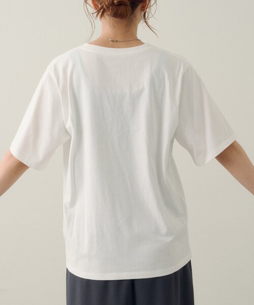 Discoat（ディスコート） tシャツ 半袖 「Noka」フォトプリントロゴ