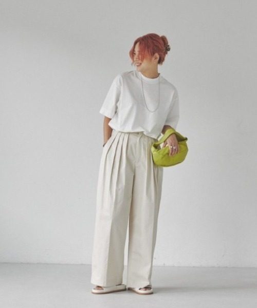 「TODAYFUL」 パンツ 38inch ベージュ レディース_画像4