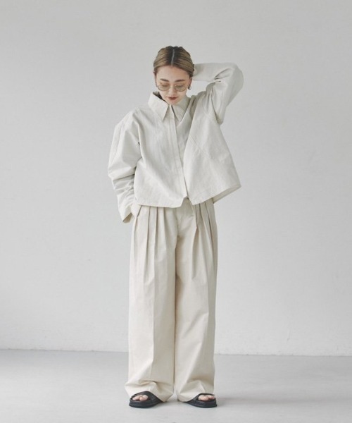 「TODAYFUL」 パンツ 38inch ベージュ レディース_画像7