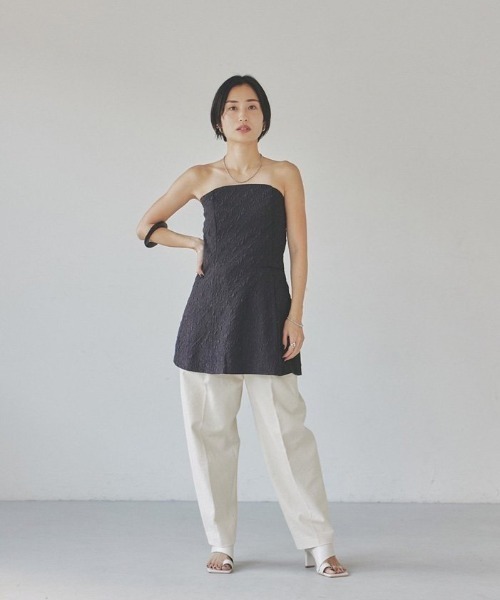 「TODAYFUL」 パンツ 38inch ベージュ レディース_画像8